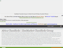 Tablet Screenshot of africa-classifieds.com